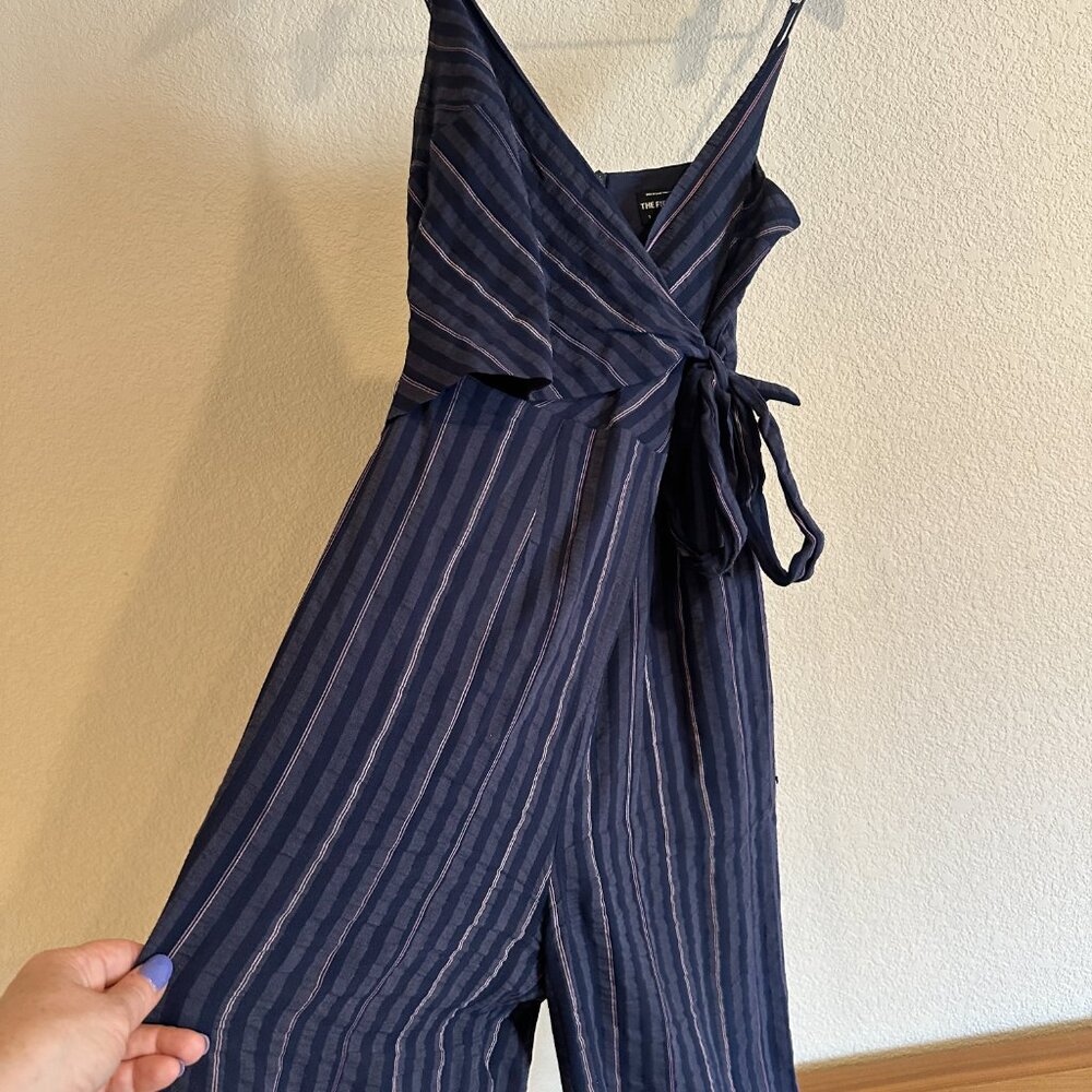 Linen Jumper Size 4 - The Fifth Label - Cropped Wide Leg - Picture 4 of 5